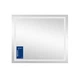 Зеркало Qtap Mideya 800х700 с LED-подсветкой Touch, с антизапотеванием, с диммером, регулировка яркости Reverse QT2078NCF8070W - изображение 3