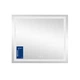 Зеркало Qtap Mideya 800х700 с LED-подсветкой Touch, с антизапотеванием, с диммером, регулировка яркости Reverse QT2078NCF8070W - изображение 4