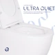 Унитаз подвесной Qtap Robin Ultra Quiet безободковый с сиденьем Soft-close 520x365x365 мм WHITE - изображение 6