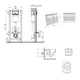Готовое решение Qtap для ванной комнаты: подвесной унитаз Swan Ultra Quiet 520×360×320 + комплект инсталляции Nest 4 в 1 (квадратная клавиша Chrome) - изображение 2