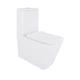 Унитаз-компакт Qtap Crow безободковый с сиденьем Soft-close QT05222170W - изображение 1