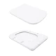 Унитаз подвесной Qtap Tern Ultra Quiet с сиденьем с сиденьем Soft-Close WHITE QT17332303AW - изображение 8