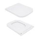 Унитаз напольный Qtap Tern Ultra Quiet безободковый с сиденьем Soft-Close QT17222175AUQ1W White - изображение 8