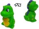Dinozaur kąpielowy Lean Toys z młynkiem tryskającym wodę 5369 (5905323218642) - obraz 6