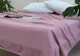 Простынь-покрывало пике 160х235 см. Полоса лиловая Pike-019 4329347 - изображение 3