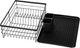 Suszarka do naczyń Springos metalowa 42 x 31.5 x 14.5 cm Czarna (5907719473178) - obraz 3