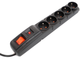 Мережевий фільтр Accura Premium Crown 1.5 м 5 розеток Black (ACC4015) - зображення 3