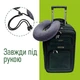 Подушка дорожня PMF 001-3 світло-сіра з фіксатором для шнура - зображення 4