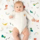 Комбінезон-боді для немовлят унісекс інтерлок Trendy Tot 301-00080 молочний 68 см (6 мiс.) - изображение 2