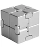 Бесконечный кубик, антистресс Infinity Cube 38 мм. Игрушка-антистресс из алюминиевого сплава - изображение 1