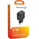 Зарядний пристрій Grand-X (CH-03B) (5V/2,1A) Black (CH-03B) - зображення 5