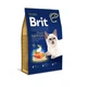 Сухий корм Brit Premium Cat by Nature Adult Salmon для котів, з лососем, 8 кг - зображення 1