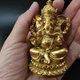Статуетка Ганеша. Фігурка для інтер'єру Ganesha 4x4x7 см - зображення 5
