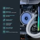Ігровий комп'ютер ASGARD Garm (A96X.64.S10.56T16.10243) / AMD Ryzen 5 9600X (3.9–5.4 ГГц) / RAM 64 ГБ / SSD 1 ТБ / NVIDIA GeForce RTX 5060 Ti 16 ГБ - изображение 3