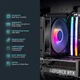 Ігровий комп'ютер ASGARD Muninn (A84F.16.S15.97XT.10103) / AMD Ryzen 5 8400F (4.2–4.7 ГГц) / RAM 16 ГБ / SSD 1.5 ТБ / AMD Radeon RX 9070 XT - зображення 3