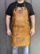 Фартук для гриля из натуральной кожи рыжий Holla Apron Rust 800х550 мм Smoke House - изображение 2