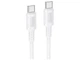 Кабель USB Borofone BX111, 60W, Type-C to Type-C, 1m, Білий - зображення 1