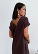 Платье женское свободного кроя ART KNIT шоколад Маргарет, XL 036882 - изображение 7