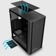 Корпус для игрового ПК Marvo CA-123 (Mid Tower корпус, ATX, Micro ATX, Mini-ITX, 2×3.5” HDD, 3×2.5” SSD) - Черный - изображение 2
