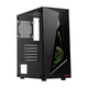 Корпус для игрового ПК Marvo Tazos 110 CA-119 BK (форматы ATX, Micro ATX и Mini-ITX, закаленное стекло) - Черный - изображение 4
