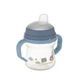 Кружка тренировочная с силиконовым носиком FirstCup 150 мл BONJOUR PARIS Canpol babies Голубая (5901691869950) - изображение 2