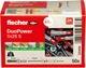 Дюбель Fischer DuoPower 5 х 25 мм S с шурупом 50 шт (535458) - изображение 4