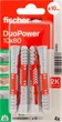 Дюбель Fischer DuoPower 10 х 80 мм 4 шт (537652) - зображення 2