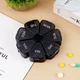 Органайзер для таблеток Цветок CG 9085 Black - изображение 2