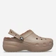 Женские кроксы утепленные Crocs Classic Platform Lined Clog W Mrm 207938-195 34-35 (W5) 21 см Коричневые (196265516438) - изображение 1