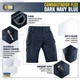Шорти M-Tac Conquistador Flex Dark Navy Blue 2XL 20008015-2XL - изображение 3