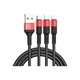 Дата кабель USB 2.0 AM to Lightning + Micro 5P + USB-C 1.0m Xpress one X26 + HOCO (m512189) - изображение 1