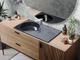 Умивальник накладний Status Fency Low 80 R Black - зображення 10