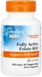 Фолат Doctor's Best Active Folate 800 мкг 60 капсул в упаковке (ARE-575164) - изображение 1