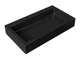 Умывальник подвесной Luxor Verdo 80 Black - изображение 7