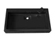 Умывальник подвесной Luxor Verdo 80 Black - изображение 9