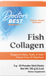 Рибний колаген для суглобів Doctor's Best Fish Collagen with Naticol 30 стиків 150 г в упаковці (ARE-575155) - зображення 1