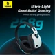 Ігрові дротові навушники Baseus GoPlay 1 + Max Gaming Wired Headphones |7.1 VSS, геймерські, подвійні 40-мм динаміки, з'ємний мікрофон, чутливість 102 дБ, підсвітка| Біло-чорний - зображення 12