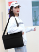 Сумка для ноутбука Bagmax 17.3" плоская с карманом для аксессуаров и плечевым ремнем Черный (S528-2) - изображение 3