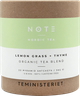 Herbata ziołowa Teministeriet Note Lemongrass Thyme Organic 20 szt (7340023004146) - obraz 1