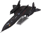 Конструктор 3D металлический Fascinations Metal Earth Самолет ВВС США Lockheed SR-71 Blackbird 45 деталей (ME1034_fascinations) - изображение 2