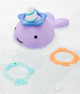 Іграшка для купання Skip Hop Narwhal Ring Toss Zoo (0194135376762) - зображення 13