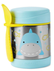 Термос дитячий Skip Hop з ложкою/вилкою Акула 325 мл (9I240510) (0194133429897) - зображення 1