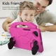 Противоударный детский чехол EVA Kids Like с подставкой на Samsung Galaxy Tab A11 LTE 4G / Tab A11 Wi-Fi 8.7" 2025 (Малиновый) - изображение 6