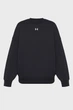 Жіночий чорний світшот UA Rival Fleece OS Crew Under Armour XL 1386463-001 - зображення 4
