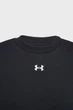 Жіночий чорний світшот UA Rival Fleece OS Crew Under Armour XS 1386463-001 - изображение 3