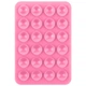 Держатель-присоска для телефона Double Side Silicone 80*55мм Pink - изображение 1