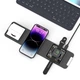 БЗУ WIWU W001 Folding 3in1 15W Black - изображение 3