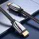 Дата кабель USAMS US-SJ499 U67 HDMI 8K Ultra HD to HDMI 2.1 (5m) Черный - изображение 4