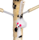 Drapak dla kota Petsi domek drzewo legowisko 138 cm XL odciski łapek (5903089065937) - obraz 6