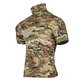 Тактична сорочка з коротким рукавом Vik-tailor UBACS, Multicam, 44 50 - зображення 1